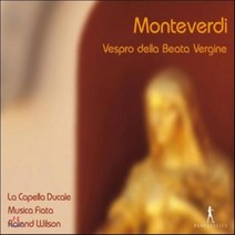 [CD] Roland Wilson 몬테베르디: 성모 마리아의 저녁기도 (Monteverdi: Vespro della beata Vergine 1610)
