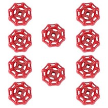 교체 게이트 밸브 핸드 휠 브로치 외부 금속 수도꼭지 파이프 수도꼭지 핸들, 1.Red