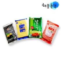 해물총각 날치알 800g 골드 레드 그린 블랙, 1개, 대용량800g 레드