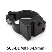 자전거 변속 Fouriers 알루미늄 합금 도로 자전거 앞 변속기 클램프 어댑터 31.8mm 34.9mm 시마노 SARM X0/, 02 DDM01