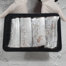 [3차 세척 스킨포장] 목포 손질 먹갈치 400~650g, 일반 포장, 대 1팩(4토막) 650g 내외