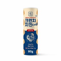 브리더랩 강아지 크런치 치킨 칩 닭가슴살 앤 김 80g, 닭고기 + 김 혼합맛, 2개