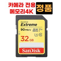 메모리 4K 32GB SD카드 니콘 D500 카메라