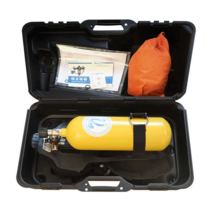 공기호흡기 화재대피 풀세트 인명구조기구 안전 장치, 공기호흡기(플라스틱 케이스 포함)