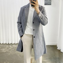 아도르클래식 파이널 싱글 3컬러 겨울 빅사이즈 오버핏 코트