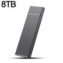 Portable SSD High Speed 2TB 1TB 500GB Type-C External Hard Drive 4TB 16TB USB 3.1 Storage Disks For, [09] Black 8TB