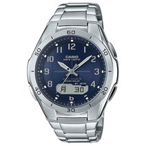 [카시오] Casio 손목시계 WAVECEPTOR 세계 6국 전파 대응 솔라 워치 아나데지콤비 모델 WVA-M640D-2A2JF 맨즈