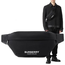 Burberry [명품]버버리 8049095 버버리 로고 쏘니 벨트백 힙색