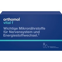 [독일 내수 정품](오쏘몰) ORTHOMOL Vital F TrinkfläschchenKaps.Kombipack. 7St
