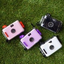 토이카메라 방수필름카메라 단품 / 방수케이스 포함 / 다회용 사용, 옐로우