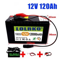 인산철배터리 캠핑카 파워뱅크 리튬 다리미 인산염 배터리 팩 12V 40Ah 50Ah 60Ah 120Ah 내장 BMS 태양열 보트용 126V 충전기 신제품, 없음, 2.50000mAh