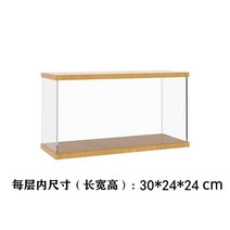 피규어 진열대 아크릴 투명 보관함 진열장 장식장 전시대 쇼케이스 디스플레이 계단식 선반, E