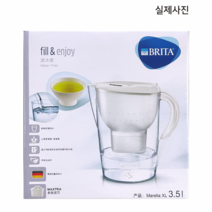 정품 브리타 마렐라XL 3.5L MAXTRA + 필터 1개월분 (화이트 블루 랜덤)