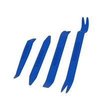 자동차 오디오 수리도구 트림 제거 클립 펜치 TISHRIC-플라스틱 자동 해체 도구 키트 라디오 도어 패널 설치 액세서리, [01] 4PCS Blue