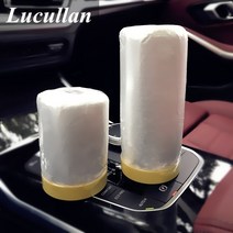 Lucullan-페인트 차폐 필름 PVC 보호 연마 페인트 살포 화장품 가정용 가구 자동 관리, [01] 1PC Small