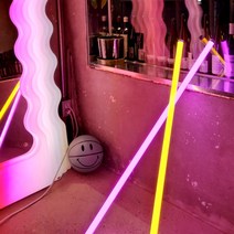 LED 무선 리모컨 간접조명 네온사인 감성 무드등 네온폴 유튜브 콘서트 스틱조명, 08.썸머 블루