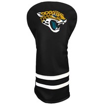 Team Golf NFL 빈티지 드라이버 골프 클럽 헤드커버 (프린트) 폼 피팅 디자인 추가 보호를 위한 플리스 안감이 있는 레트로 디자인 609745, Jacksonville Jaguars