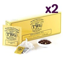 TWG 레드 자스민 티 루이보스 블렌드 15코튼티백x2 (총30티백) Red Jasmine Rooibos Tea Blend