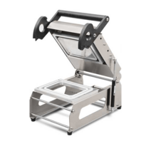 식품포장기 상업용 일회용 테이크 아웃 자동 포장기, FR160E 손 압력 밀봉 기계 1812 상자