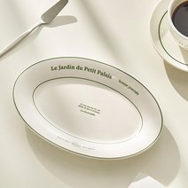 데코뷰 쁘띠 레터링 오벌 플레이트, 레드, 1개