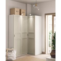 이케아 PAX 팍스 FLISBERGET 플리스베리에트 코너옷장 화이트 라, 단품