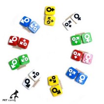 생활모음 애견핀 (남과여) (2종x10개씩) (1판)