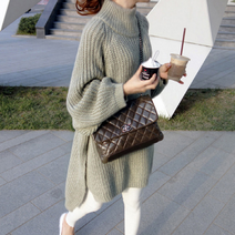 베베디 여성용 러블느II 롱 니트티 스웨터