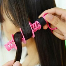 셀프 헤어스타일링 그루프 헤어롤 세팅기 웨이브 롯드 2개입