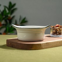 시라쿠스 뉴욕 킹스인 홈파티 원형 그라탕 오븐그릇 양손스프볼, S(16cm), 1P, 칼딘그린