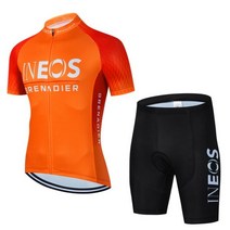 스페셜라이즈드 전기자전거 2023 INEOS 사이클링 빕 숏 남성용 산악 자전거 저지 의류 여름 컴플리트 레이싱 퀵 드라이 스포츠 세트 145424, Asian size - 3XL, INEOS 6
