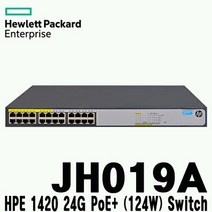 아루바 HPE 1420-24G JH019A 스위칭허브 (24포트 1000Mbps POE+), 선택하세요