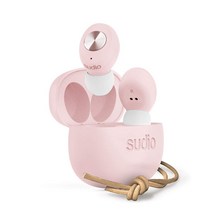 []Sudio Bluetooth 완전 무선 이어폰 TOLV Pink SD-0047