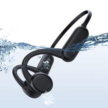 골전도 헤드폰 초경량 수영 IP68 방수 블루투스 5.0 오픈 이어 무선 스포츠 헤드셋 MP3 플레이어 및 8G 메모리 포함 러닝 사이클링 운전 조깅용