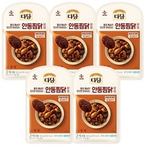 (냉장)다담 안동찜닭양념220gx5개, 220g, 5개