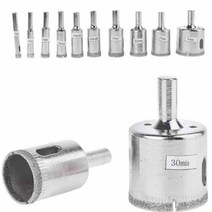 [노띵크]홀쏘 드릴 비트 코어 구멍 타일 대리석 유리 세라믹, 홀쏘세트 SE01233