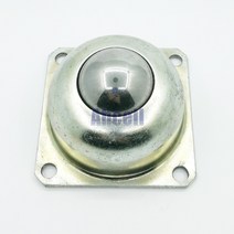 콘베어로라 컨베어벨트 컨베어롤러 컨베이어롤러 CY38A 스틸 볼 이송 장치 80kg 하중 용량 컨베이어 휠 롤러 베어링 캐스터 나사 마운트, 1개