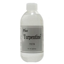 무광택 린시드 용기름 유화 물감 태래핀오일 테래핀 270ml 오일 미술오일 물감, 1