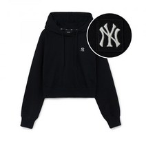 엠엘비 MLB 여성 베이직 크롭 후드티 NY ( 블랙 )3FHDB0231-50BKS