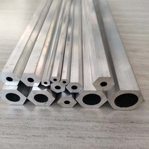 알루미늄파이프 원형 사각 튜브 합금 파이프 S8 ~ 30mm 육각 알루미늄 튜브 중공 6063 AL 막대 DIY 모델 재, 02 S 14 x D 6 mm_02 49cm 1Pcs