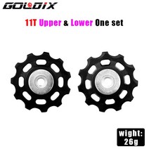 자전거 기어 변속기 부품 GOLDIX-MTB 자전거 풀리 휠 나일론 섬유 11T 12T 도로 자전거 자키 뒷 변속기 수리 키트 시마노 Sram X01 XX1 GX nx용, 03 11T one set