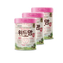 파스퇴르 위드맘 제왕 분유 2단계, 750g, 3개