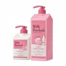 밀크바오밥 세라 바디워시 피오니머스크 1200ml+바디로션 피오니머스크 600ml, 단품
