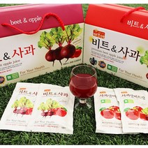 제천 비트앤사과즙 100% NFC 착즙 30포, 비트앤사과 30포(비트 70%+사과 30%)
