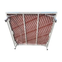 버스킹 소형 기본 무대 대여 조립식 프레임 야외공연, 0.8mx1.28m 고정 높이 40cm