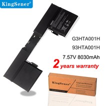 G3HTA001H 93HTA001H 키보드 배터리 or Microsoft Surface Book 1785 Enhanced Edition Tablet 7.57V 8030mAh, G3HTA001H 60.8WH/8030mAh