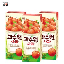 과수원 사과주스, 190ml, 12개