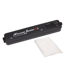 업소 상업용 압축 진공 밀폐 봉인 포장 진공기 가정용 식품 실러 식품 기계 필름 실러 eu uk us 기 10pcs 식품 가방 kichen 도구, 우리 플러그, 검은색