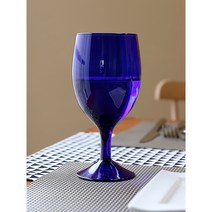 코발트블루 고블렛잔