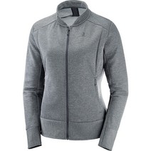 살로몬 재킷 Right Nice Full-Zip Midlayer 에보니