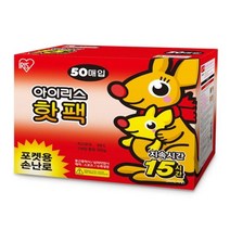 아이리스 포카포카 캥거루 포켓용 핫팩 80g, 4매
